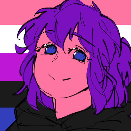Genderfluid pride Thistle.